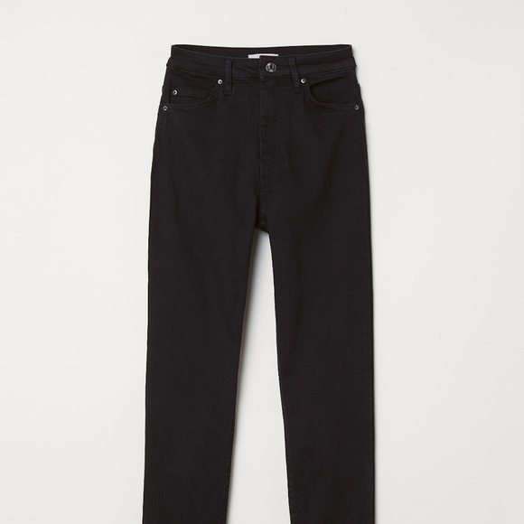 H&M Denim - Black Skinny High Waist Jeans
